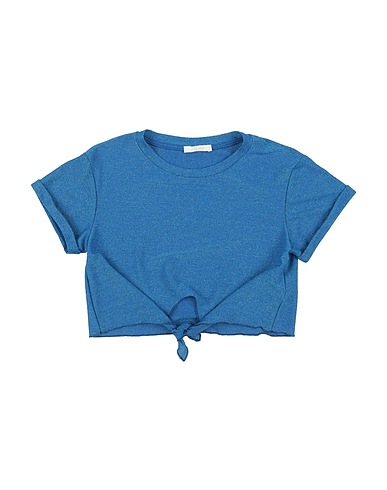 L:Ú L:Ú by MISS GRANT T-shirt Azzurro 60% Viscosa, 19% Poliestere, 16% Poliammide, 5% Elastan