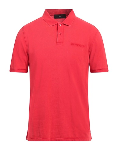 LIU •JO MAN Polo Rosso 100% Cotone