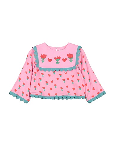 STELLA McCARTNEY KIDS T-shirt Pink 100% Viscose, Polyester