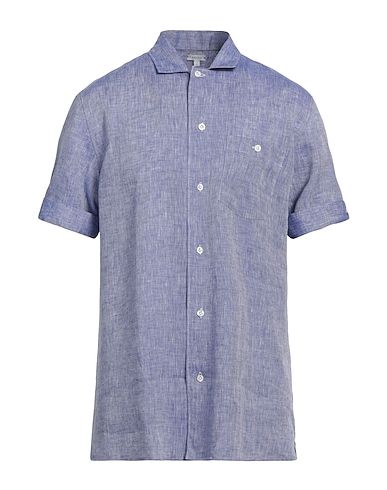 CARUSO Linen shirt Blue 100% Linen