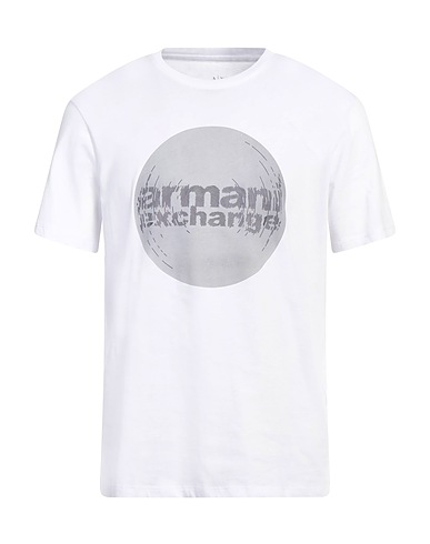 ARMANI EXCHANGE T-shirt BIANCO 100% Cotton