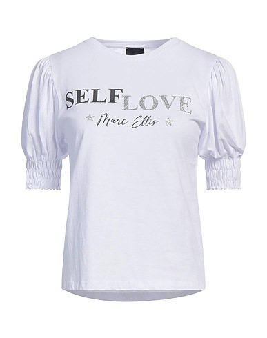 MARC ELLIS T-shirt White 100% Cotton