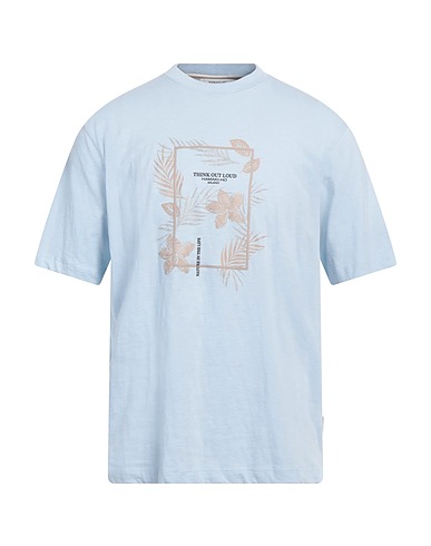 HAMAKI-HO T-shirt Sky blue 100% Cotton
