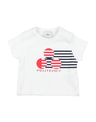 PEUTEREY T-shirt Bianco 100% Cotone
