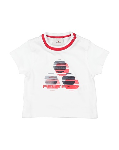 PEUTEREY T-shirt Bianco 100% Cotone