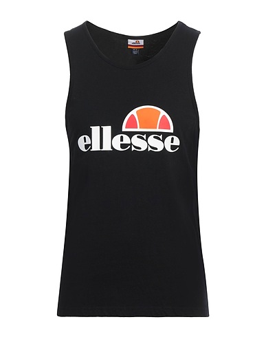 ELLESSE Tanktop Schwarz 100% Baumwolle