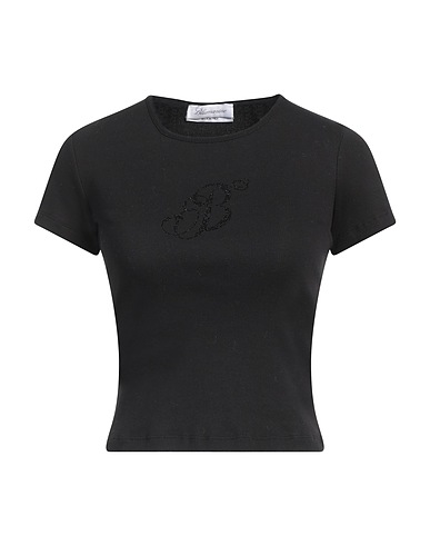 BLUMARINE Ｔシャツ ブラック コットン 95% / ポリウレタン 5%