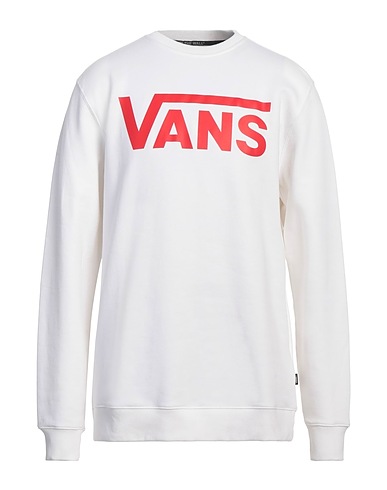 VANS Sweatshirt White 100% Cotton