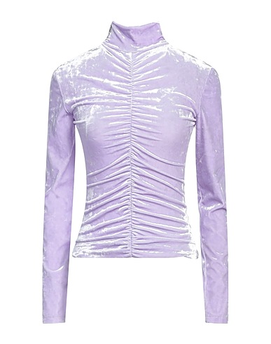 PATRIZIA PEPE Top Lilla 90% Poliestere, 10% Elastan