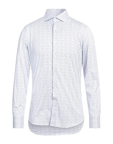 SONRISA Camicia fantasia Bianco 100% Cotone