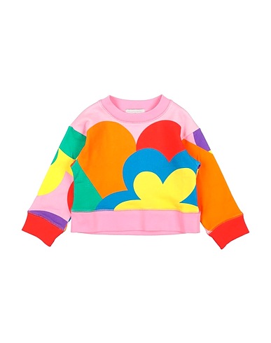 STELLA McCARTNEY KIDS Sweatshirt Pink 100% Cotton, Elastane