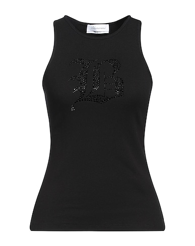 BLUMARINE Tank top 95% Cotton, 5% Elastane