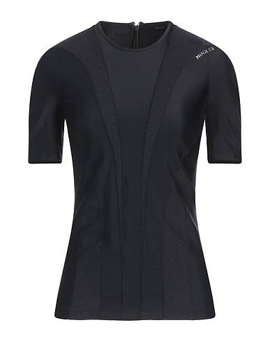 MUGLER Top Black 80% Polyamide, 20% Elastane, Polyurethane