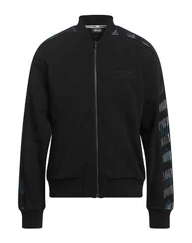 MISSONI Sweatshirt Black 100% Cotton, Polypropylene