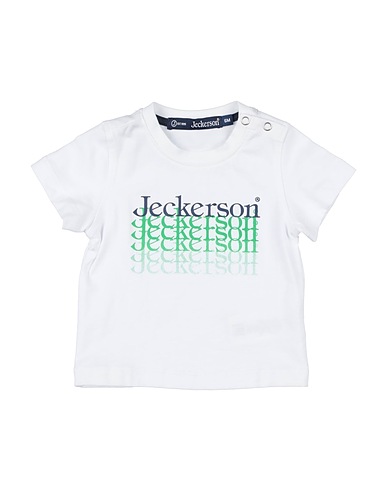 JECKERSON T-shirt Blanc 100% Coton