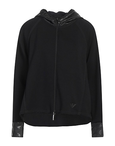 EMPORIO ARMANI Felpa Nero 51% Viscosa, 42% Poliestere, 7% Elastan