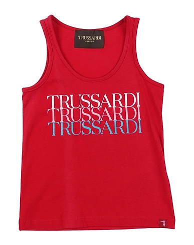 TRUSSARDI JUNIOR Top Red 100% Cotton