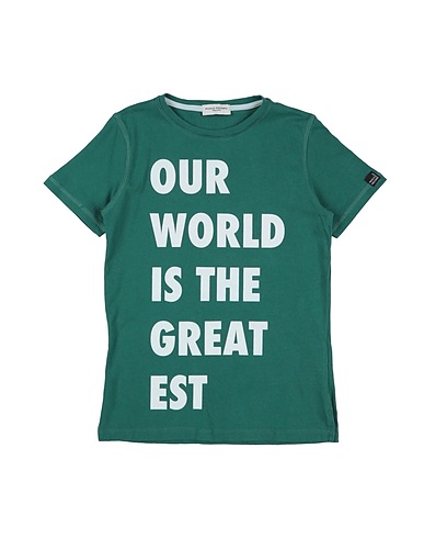 PAOLO PECORA T-shirt Green 100% Cotton