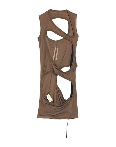 DRKSHDW by RICK OWENS Top Kaki 100% Coton