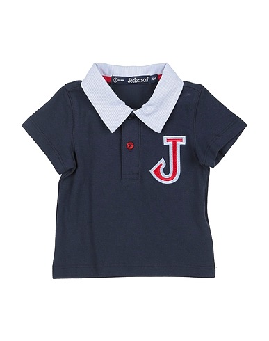 JECKERSON Polo shirt Midnight blue 100% Cotton