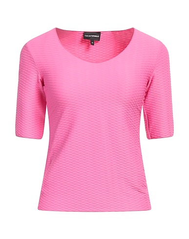 EMPORIO ARMANI T-shirt Fuchsia 94% Polyamide, 6% Elastane