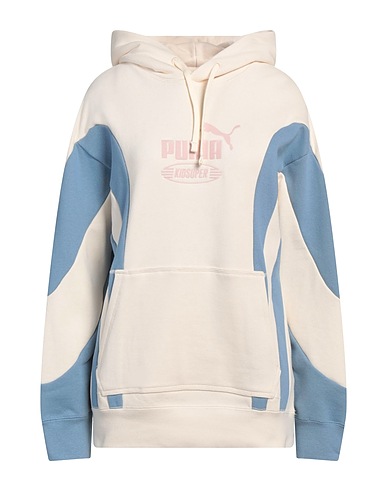 PUMA Hooded track jacket  X KIDSUPER STUDIOS Cream 100% Cotton, Elastane