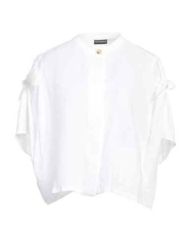 EMPORIO ARMANI リネンシャツ ホワイト リネン 100%