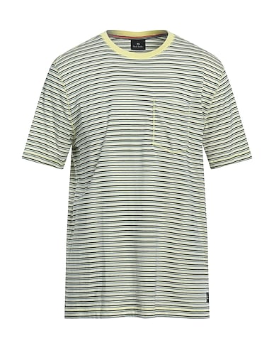 PS PAUL SMITH T-shirt GIALLO 100% Organic cotton