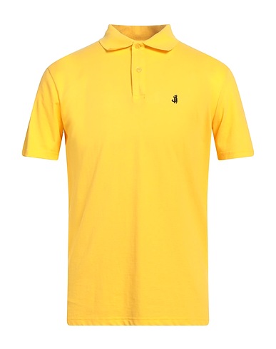 JECKERSON Polo shirt Pastel yellow 100% Cotton