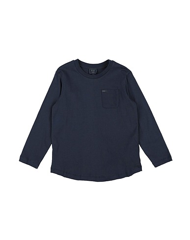 FAY T-shirt Blu navy 100% Cotone