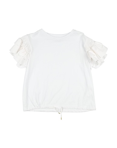 FUN & FUN T-shirt White 90% Cotton, 10% Elastane