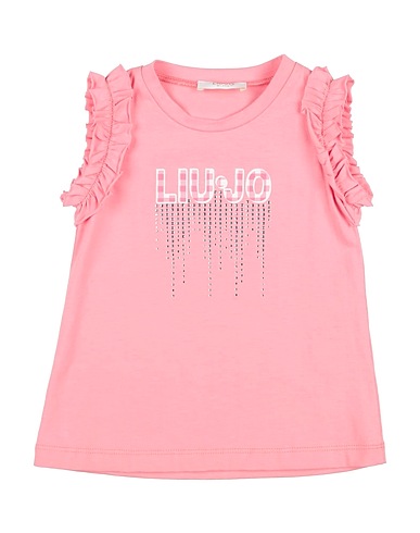 LIU •JO Tank top Pink 100% Paper
