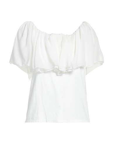 DOROTHEE SCHUMACHER Top Elfenbein 50% Viskose, 45% Baumwolle, 5% Elastan, Seide
