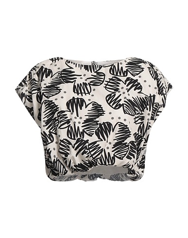 LE SARTE DEL SOLE Top Cream 100% Cotton, Viscose