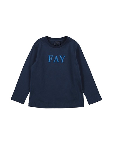 FAY T-shirts 100% Cotton, Elastane, Polyester