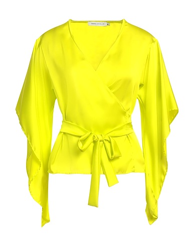 SIMONA CORSELLINI Top Lime green 100% Polyester
