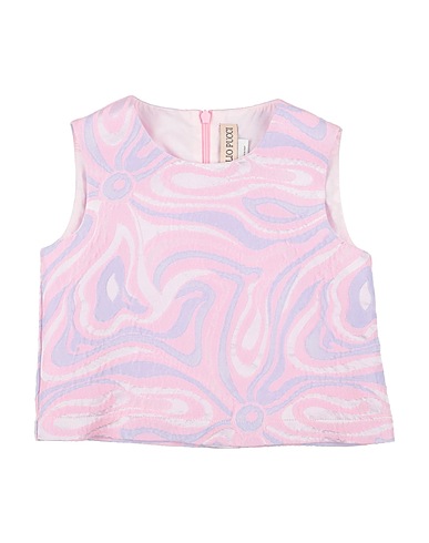 PUCCI Top Pink 51% Polyester, 41% Acetate, 8% Acrylic