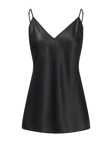 MAX MARA Camisole Black 93% Silk, 7% Elastane