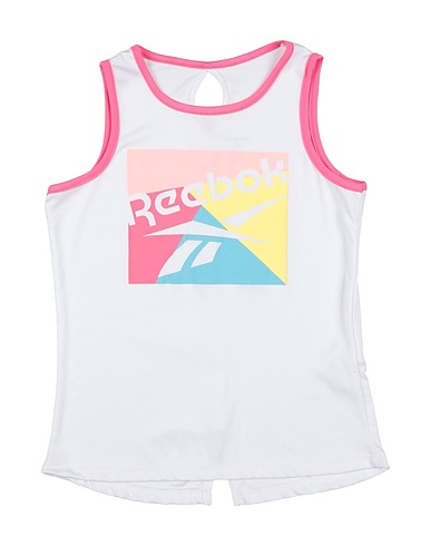 REEBOK T-shirt White 100% Polyester