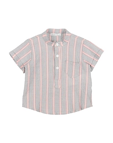U+É Patterned shirt Black 100% Cotton