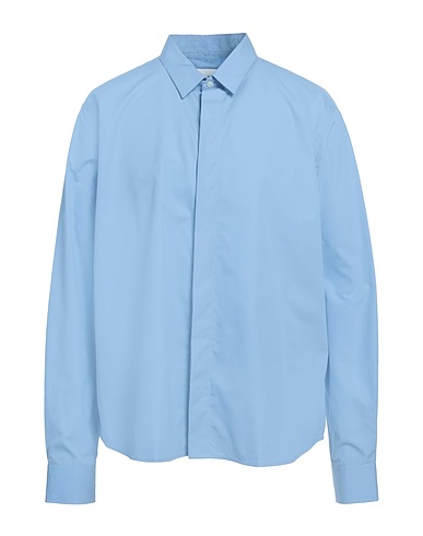 AMI ALEXANDRE MATTIUSSI Solid colour shirt 100% Cotton