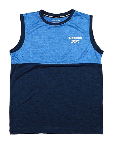 REEBOK Tank top Blue 100% Polyester