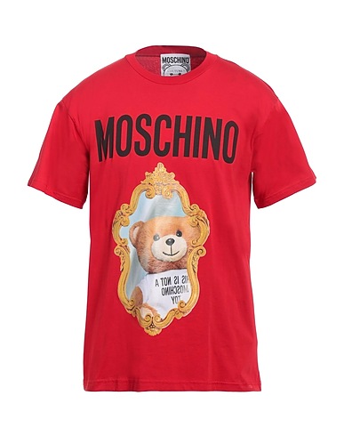 MOSCHINO T-shirt COUTURE Red 100% Cotton