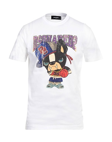DSQUARED2 T-shirt White 100% Cotton