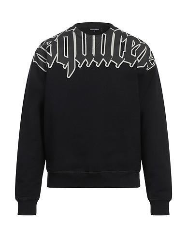 DSQUARED2 Sweatshirt Black 100% Cotton