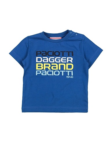 PACIOTTI T-shirt Blue 100% Cotton
