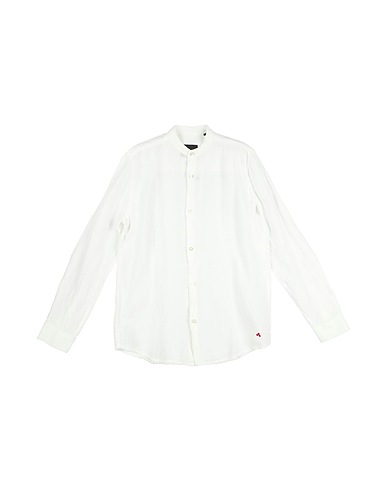 PEUTEREY Solid color shirt White 100% Linen
