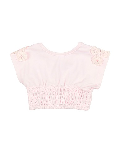 U+É T-shirt Pink 94% Cotton, 6% Elastane