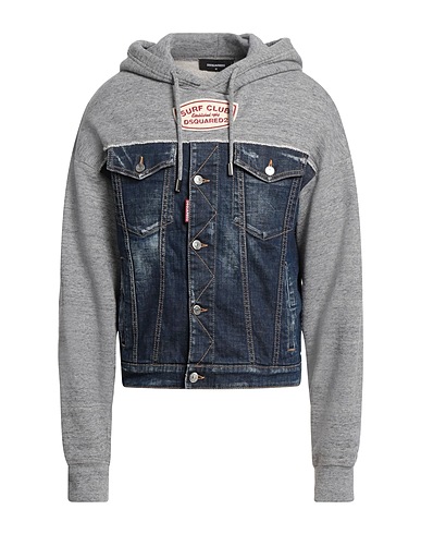 DSQUARED2 Felpa Grigio 98% Cotone, 2% Elastan
