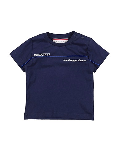 PACIOTTI T-shirt Midnight blue 100% Cotton
